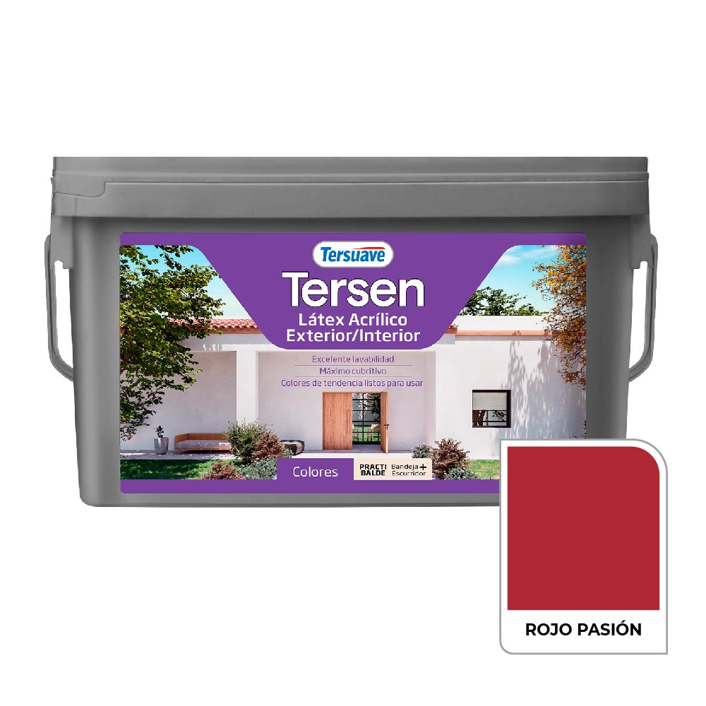 Latex Exterior-Interior Tersen Rosa Magico 4 L