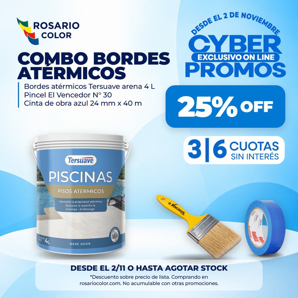 Combo Piso Atermico Tersuave Arena