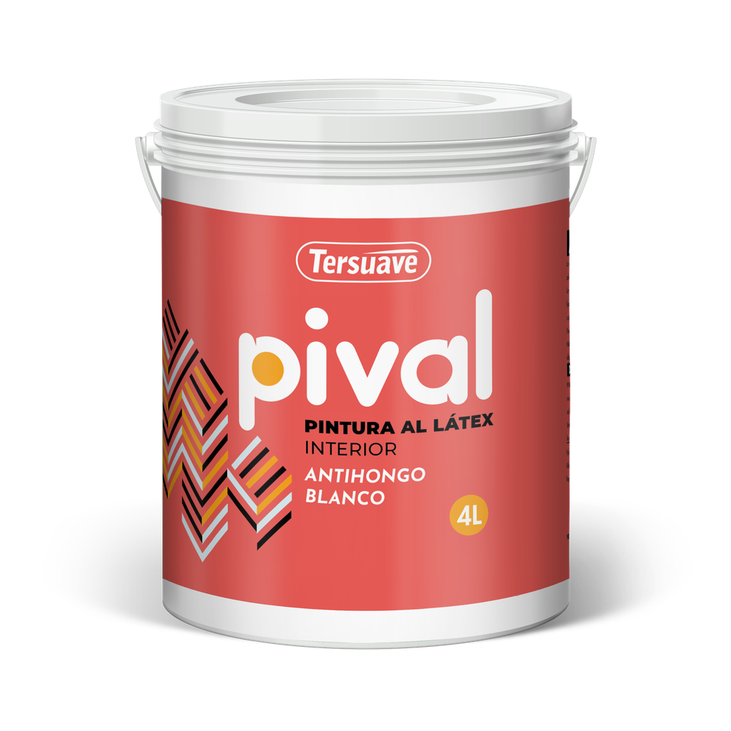 Latex Interior Pival Blanco 4 L