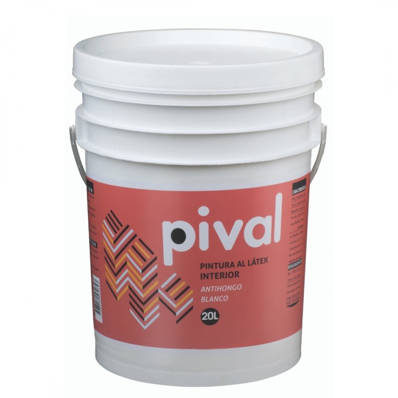 Latex Interior Pival Blanco 20 L