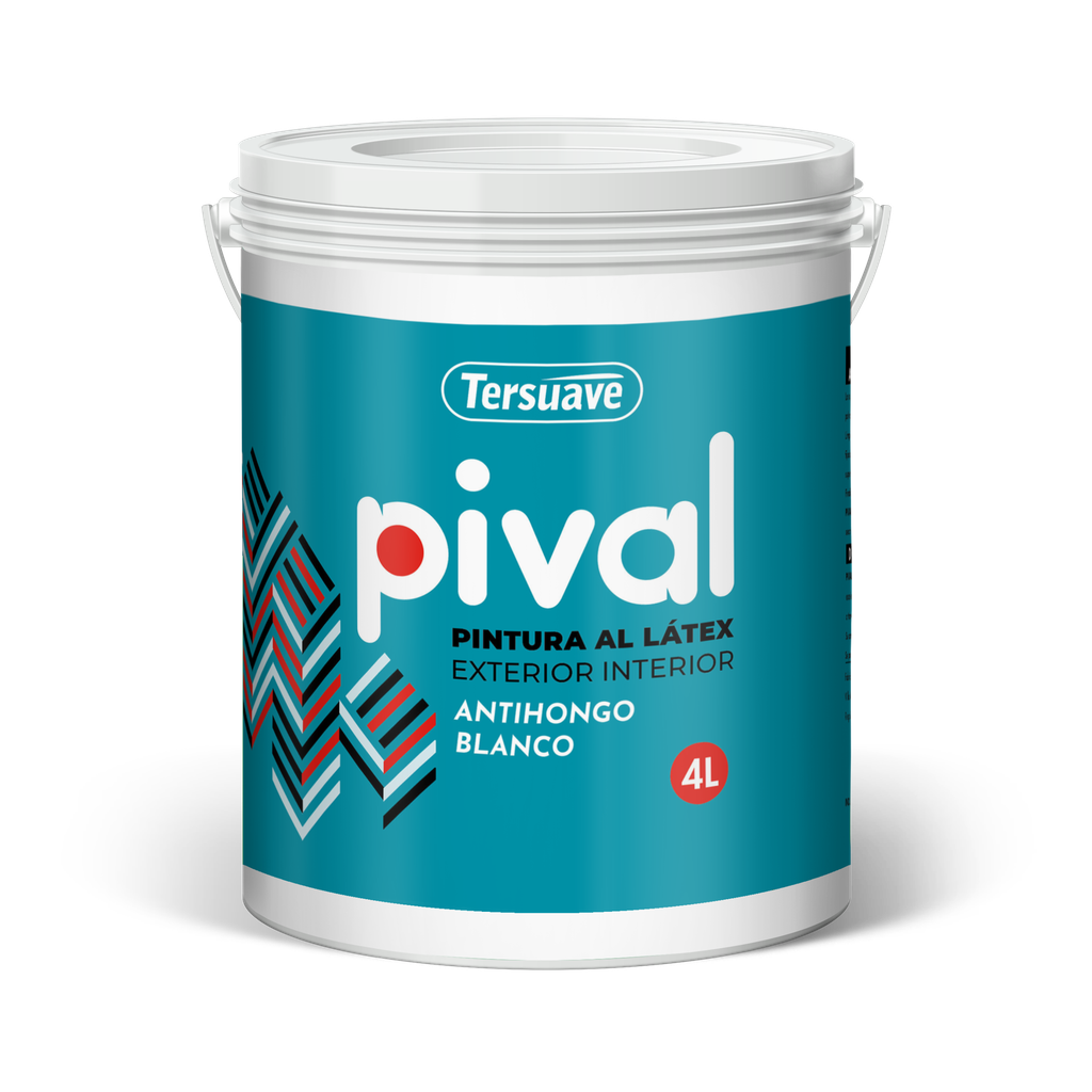 Latex Exterior-Interior Pival Blanco 4 L