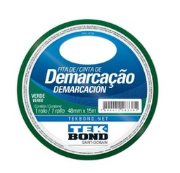 [708196] Cinta Silver Demarcación Verde 48 x 1500 mm