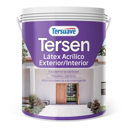 [7798018385075] Latex Exterior-Interior Tersen Blanco 4 L