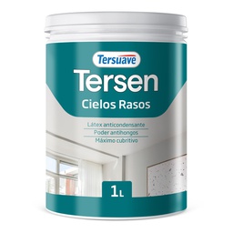[7798018385211] Latex Cielorrasos Tersen Blanco Mate 1 L
