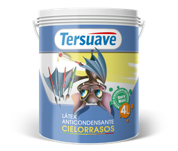 [7798018385228] Latex Cielorraso Tersuave Blanco Mate 4 L