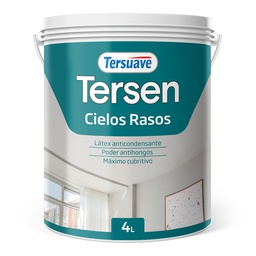 [7798018385228] Latex Cielorrasos Tersen Blanco Mate 4 L