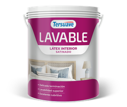 [7798018385822] Lavable Latex Interior Tersuave Blanco Satinado 4 L