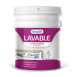 [7798018385839] Lavable Latex Interior Tersuave Blanco Satinado 10 L