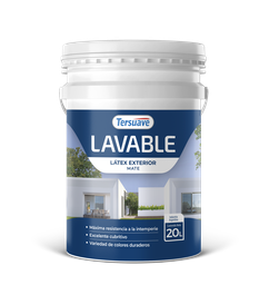 [7798018386089] Lavable Exterior Tersuave Blanco 20 L