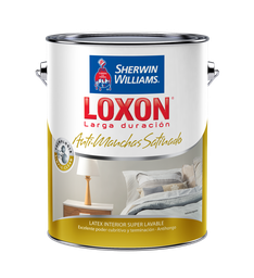 [12442] Loxon Interior Antimanchas Blanco Satinado 1 L