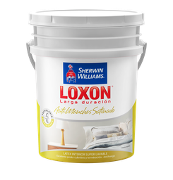 [12445] Loxon Latex Interior Antimanchas Blanco Satinado 20 L