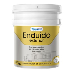 [TEE10] Enduido Plástico Exterior 10 L Tersuave