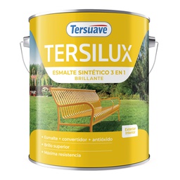 [TSMB4BLA] Sintético Brillante Multipropósito Blanco Tersuave 4 L