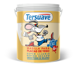 [24907] Masilla Para Placas de Yeso 6 Kg Tersuave