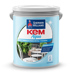 [32726] Sintético Kem Aqua Blanco 1 L Sherwin Williams