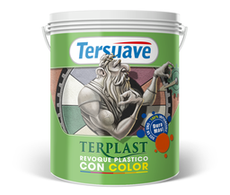 [7798018560717] Terplast Revoque Plástico Tersuave 12 Kg