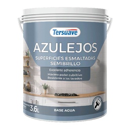 [9207] Pintura Azulejos blanco Tersuave x 3.6 L