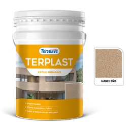[433925] Terplast Romano Medio Tersuave Marfileño 25 Kg