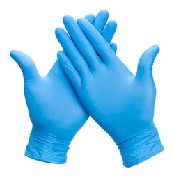 [104109] Guantes descartables de Nitrilo 1 par